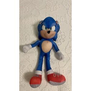 Sonic the Hedgehog Sonic 2 Movie 13" Talking & Sound Effects Plush Toy Doll